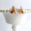 #3 Akimi Earrings - Multi Moonstone Leaf Flower Post Earrings