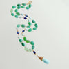 Chrysoprase Oval Nuggets Peruvian Blue Opal Kyanite Necklace - Molly III Necklace