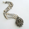 #1 Ianessa Necklace - Sterling Austro Hungarian Shell Seed Pearl Necklace