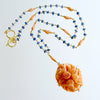 #1A Daphne Necklace - Kyanite Antique Coral