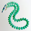 #2 Courtney II Necklace - Chrysoprase Opal Inlay Toggle