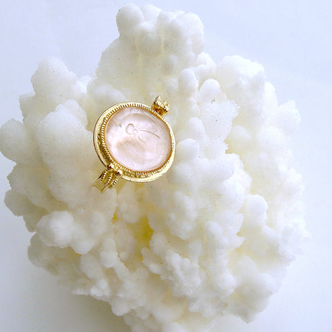 #2 Peu d’Abelle Pink Ring - Napoleonic Bee Ballet Pink Ring