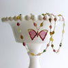 #2 Le Papillon VII Necklace - 18K Gold Watermelon Tourmaline Butterfly Necklace
