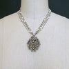 #7 Ianessa Necklace - Sterling Austro Hungarian Shell Seed Pearl Necklace