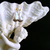 #3 Chantilly  Rhodolite Earrings - Baroque Pearls Rhodolite Garnet