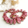 #6 Cherie Necklace - Pink Cobalto Pink Sapphires Druzy Necklace