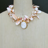 10K Gold Angelskin Coral Carved Cameo Shell Necklace - Shell of an Idea V Necklace
