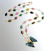 #1 Le Papillon IV Necklace - Tourmaline Butterfly Necklace