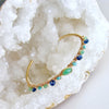 #3 Morgaine Stacking Bracelet Chrysoprase Kyanite Turquoise