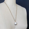 #5 Chantilly IV Necklace - Flamball Pearl Diamonds