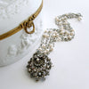 #5 Ianessa Necklace - Sterling Austro Hungarian Shell Seed Pearl Necklace