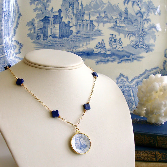1-china-doll-petite-necklace-lapis-blue-white-miniature-plate
