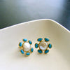 2-daisy-turquoise-earrings