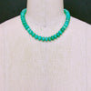 #7 Courtney II Necklace - Chrysoprase Opal Inlay Toggle