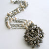 #2 Ianessa Necklace - Sterling Austro Hungarian Shell Seed Pearl Necklace