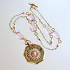 Sconset Roses III Sailor's Valentine Necklace
