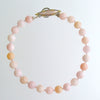 #1 Dahlia III Necklace - Morganite Beryl Pink Zircon MOP Opal Necklace