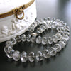 #8 Tessa Necklace - Tourmilated Quartz Polki Diamond Clasp Necklace