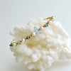 #2PM Diana Stacking Bracelet - Blue Topaz Pearls