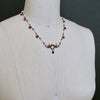 #5 Ava Necklace - St Esprit Victorian Style Garnet Doves