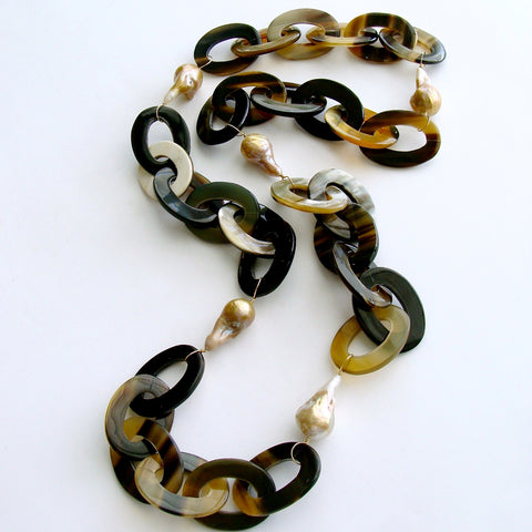 1-keren-necklace-buffalo-horn-flameball-pearls-link-chain-necklace