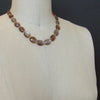 #10 Abagail Necklace - Brown Moonstone Sardonyx Cameo Pendant