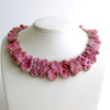 #3 Cherie Necklace - Pink Cobalto Pink Sapphires Druzy Necklace